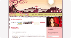 Desktop Screenshot of anneheaton.com